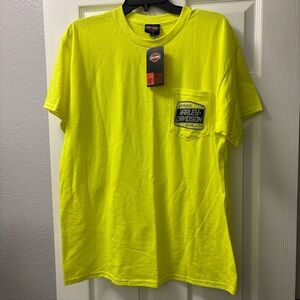 Harley Davidson overlord pocket tee shirt size large